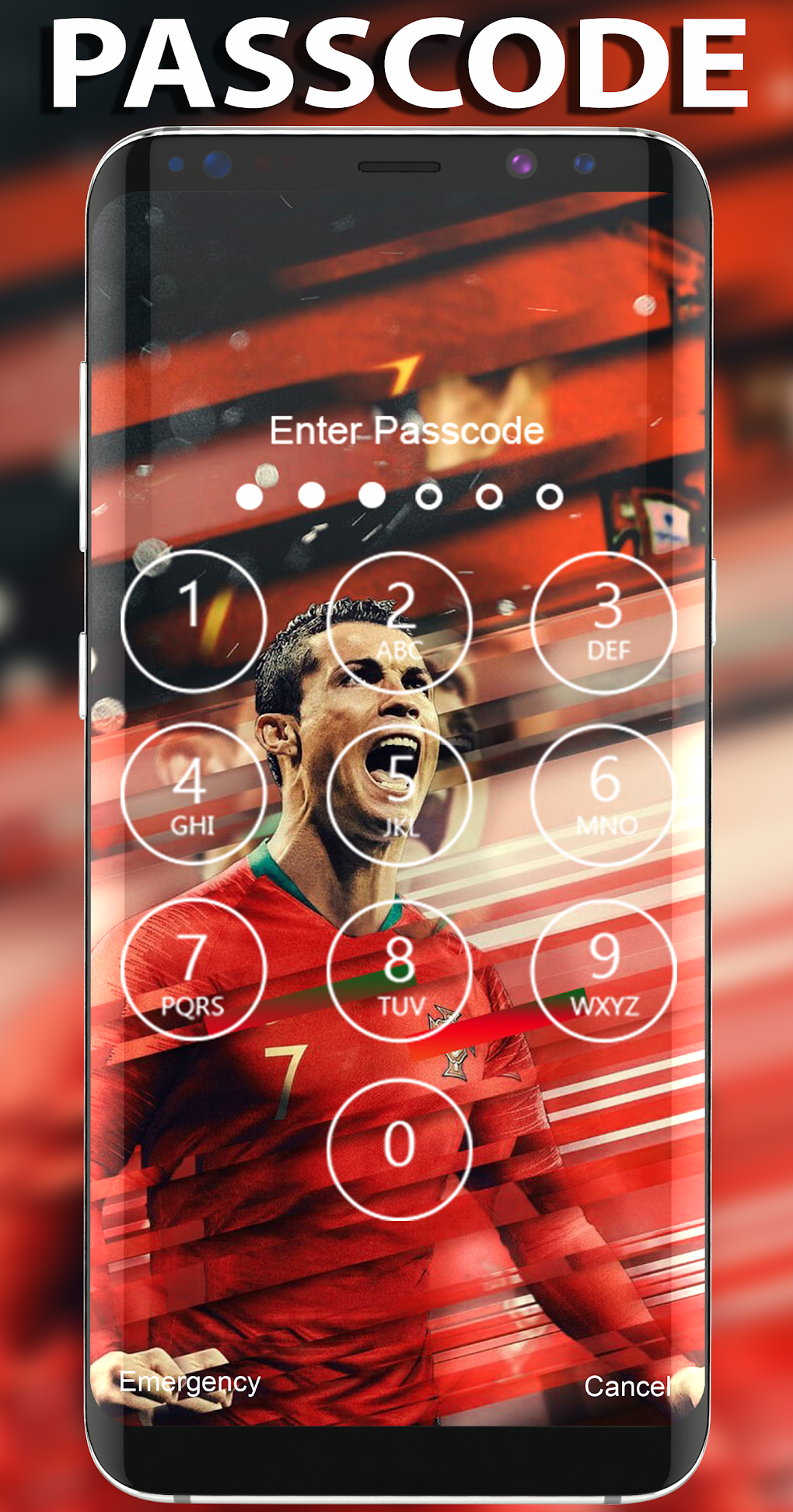 Ronaldo Lock Screen Wallpapers для Android — Скачать