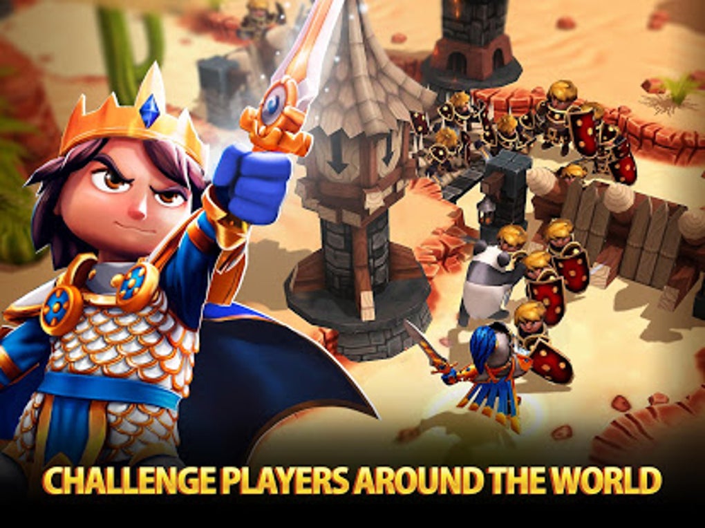 Royal Revolt 2 Tower Defense RTS Castle Builder APK для