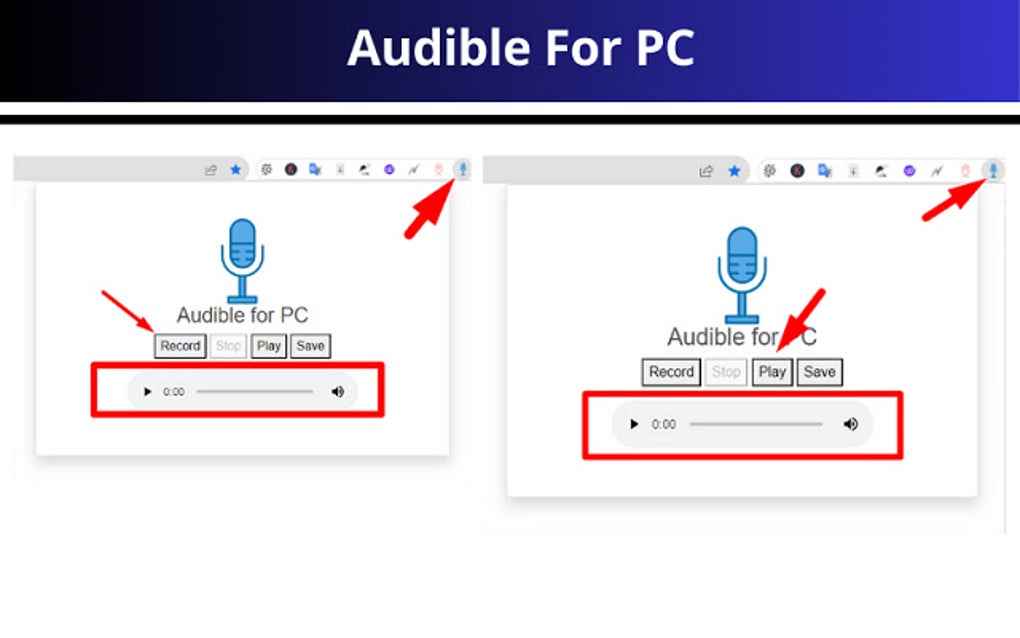 Audible for PC, windows and Mac - Free Download for Google Chrome ...