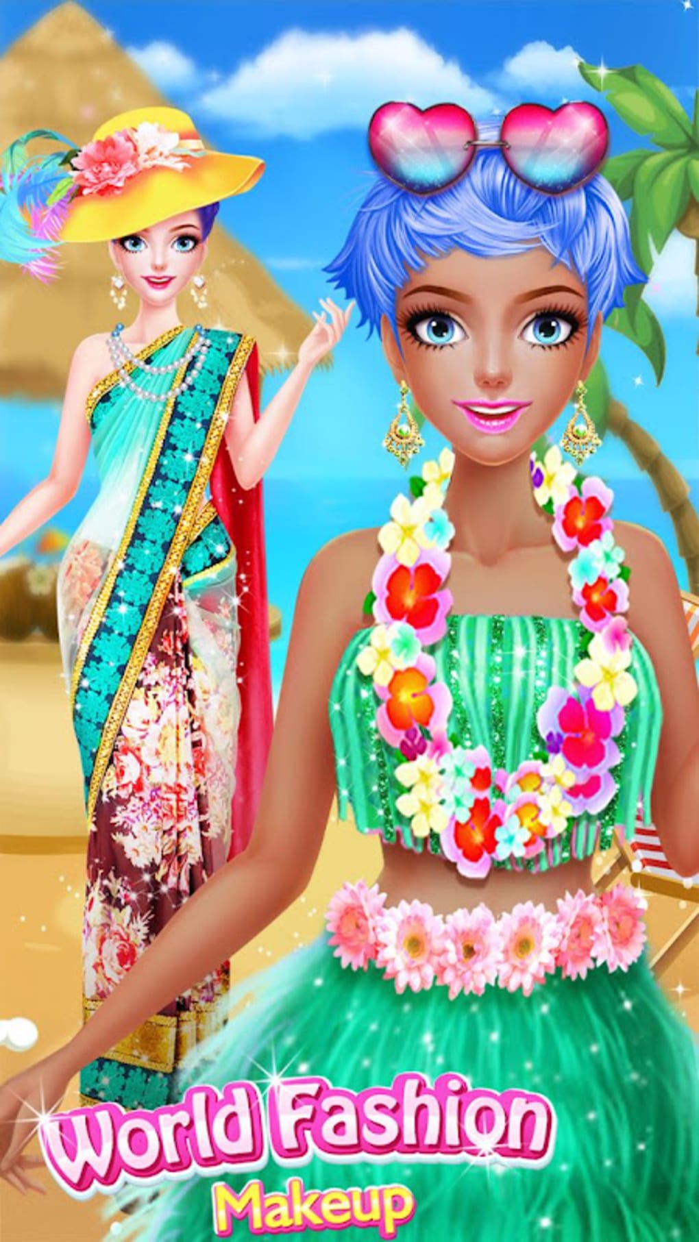 Girl Dress Up Salon - World Travel APK para Android - Download