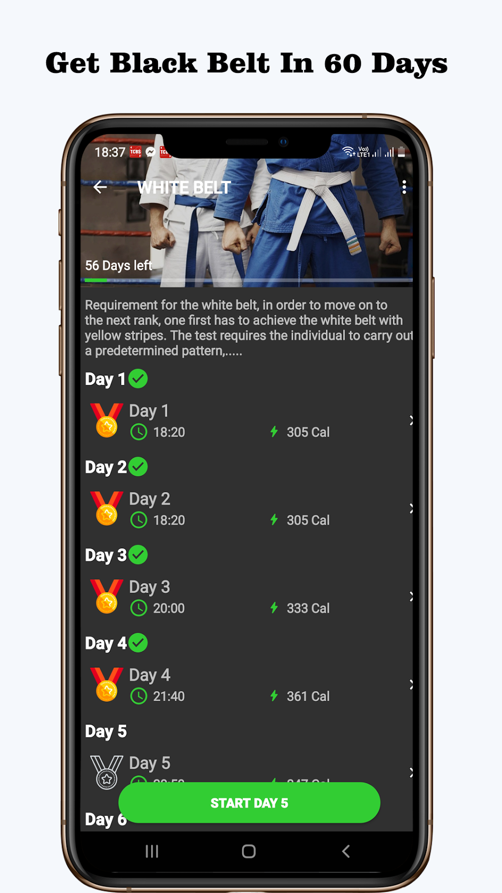 taekwondo workout apk