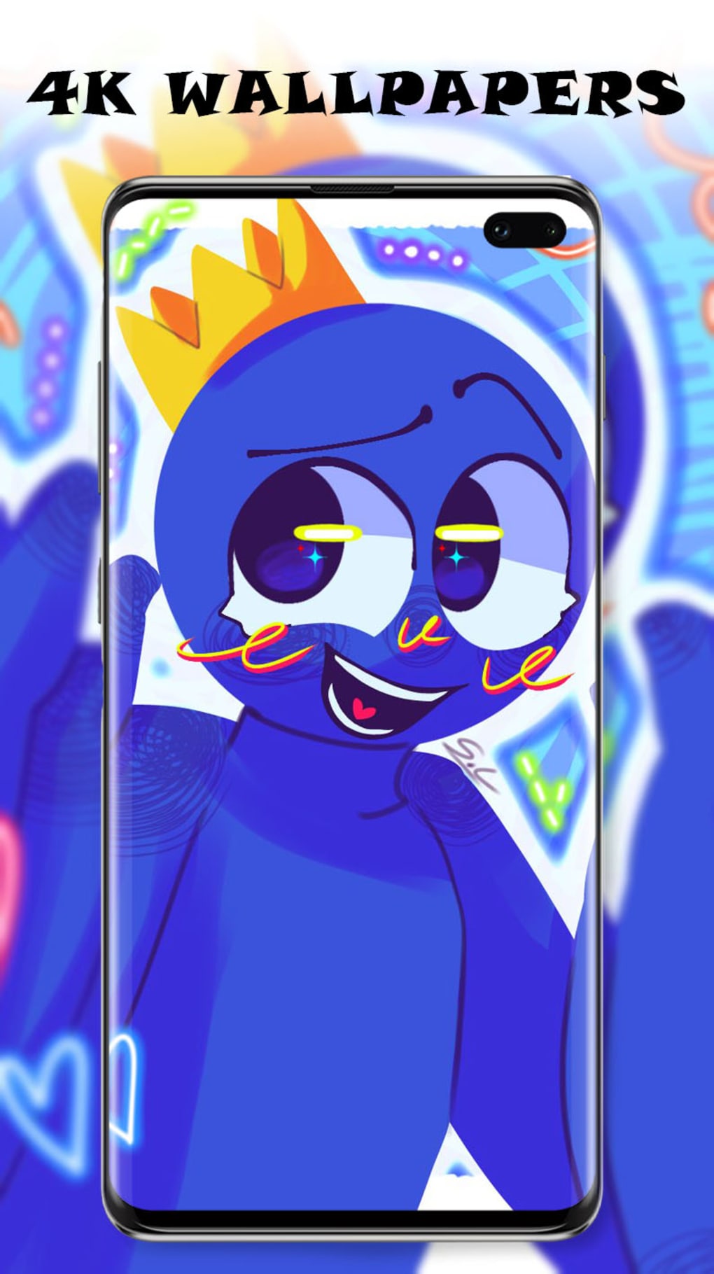 Blue Rainbow Friends Wallpaper APK for Android Download
