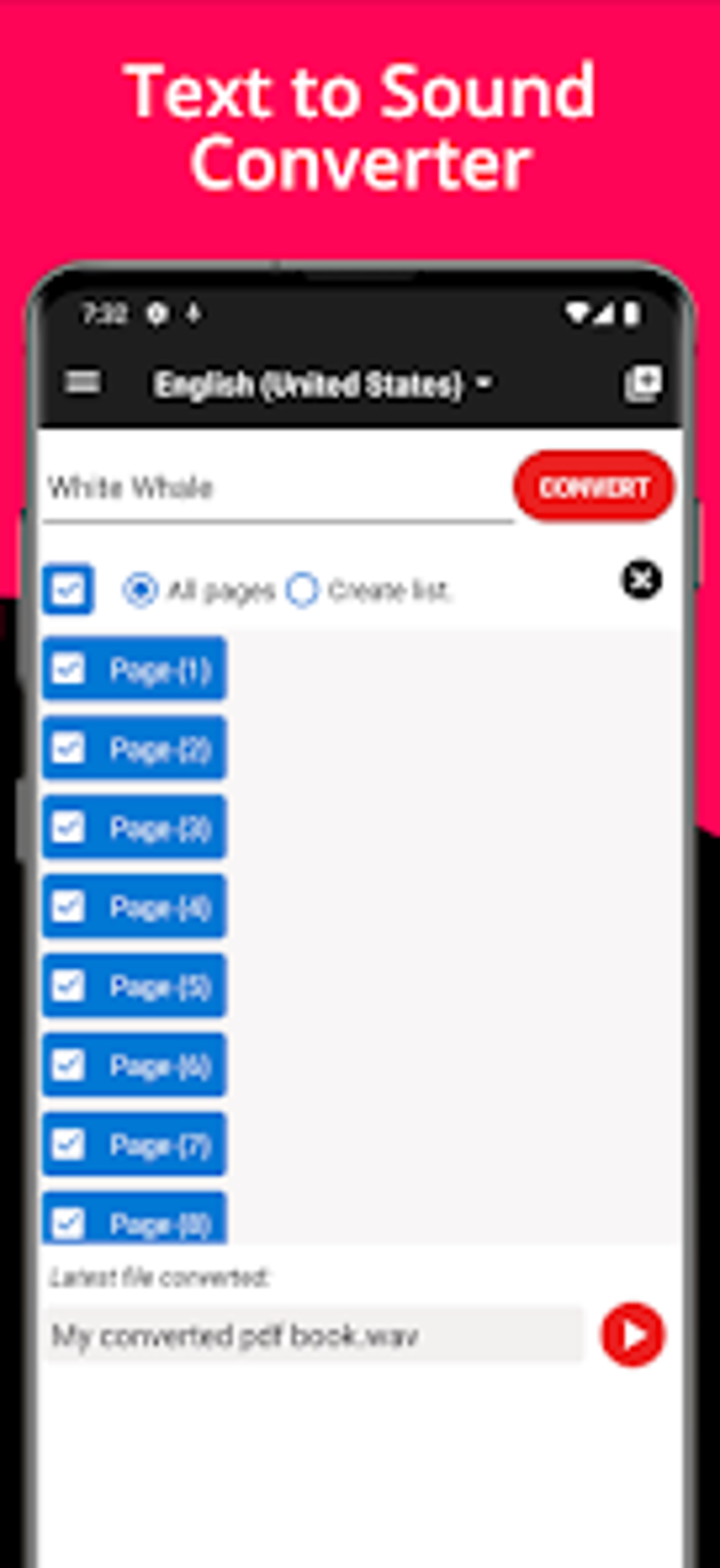Text To Sound Converter para Android - Descargar