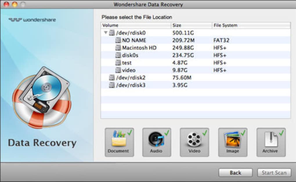 free download wondershare data recovery for mac