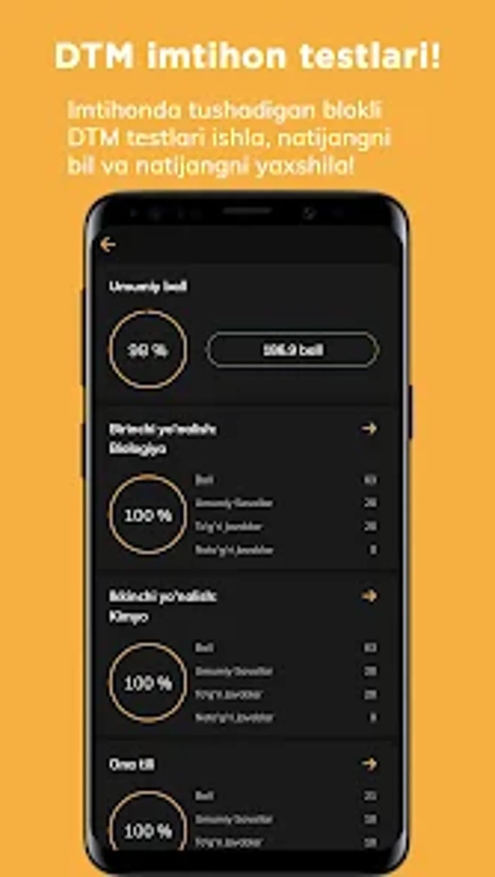 GoTest Testlar Imtihonlar For Android Download