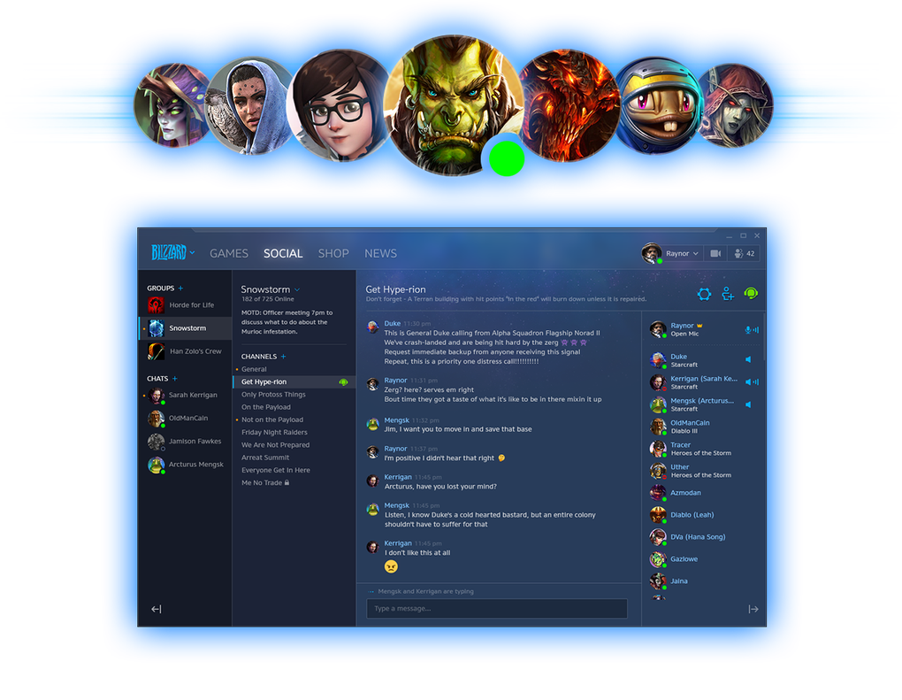 Blizzard Battle.Net Desktop App — Скачать