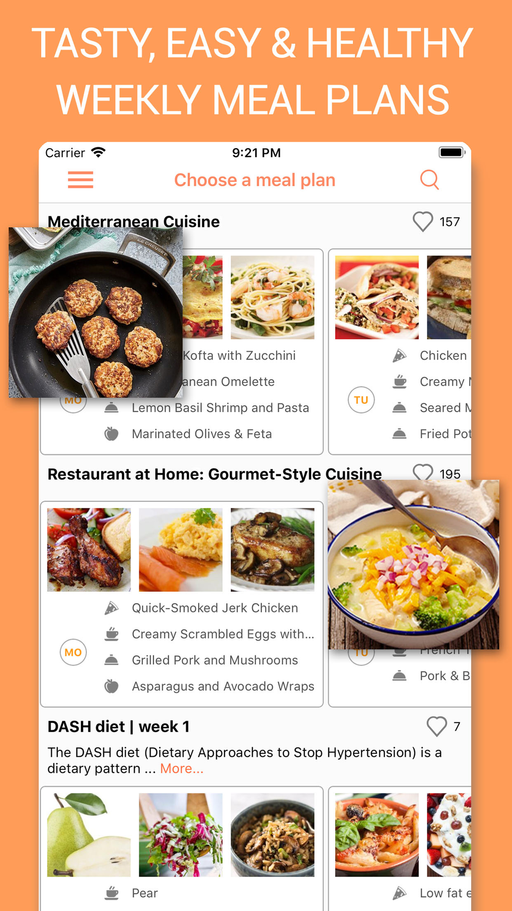 Recipe Calendar Meal Planner for iPhone Download