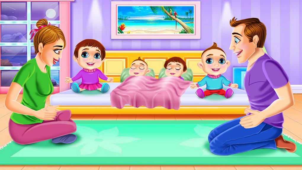 Crazy Mommy vs Daddy Caring APK for Android - Download