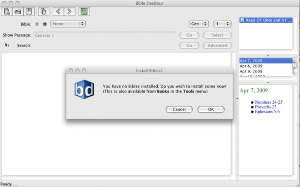 Bible free download for mac