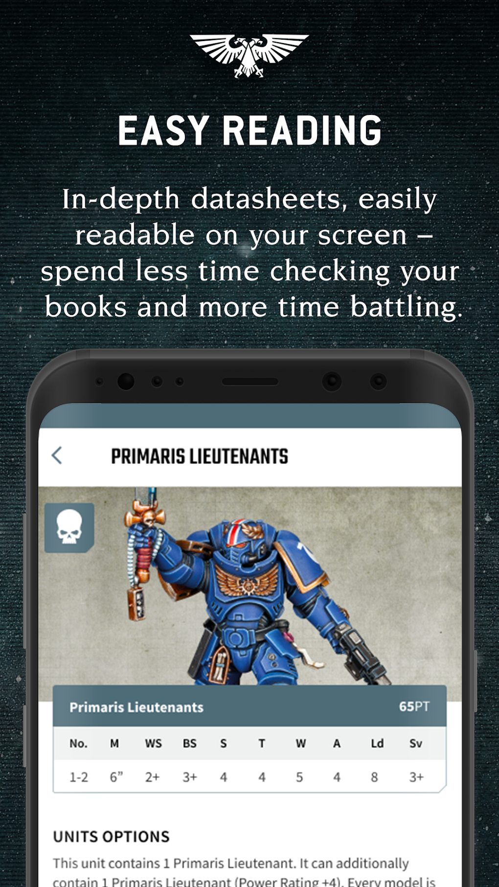 Warhammer 40000 : The App для Android — Скачать