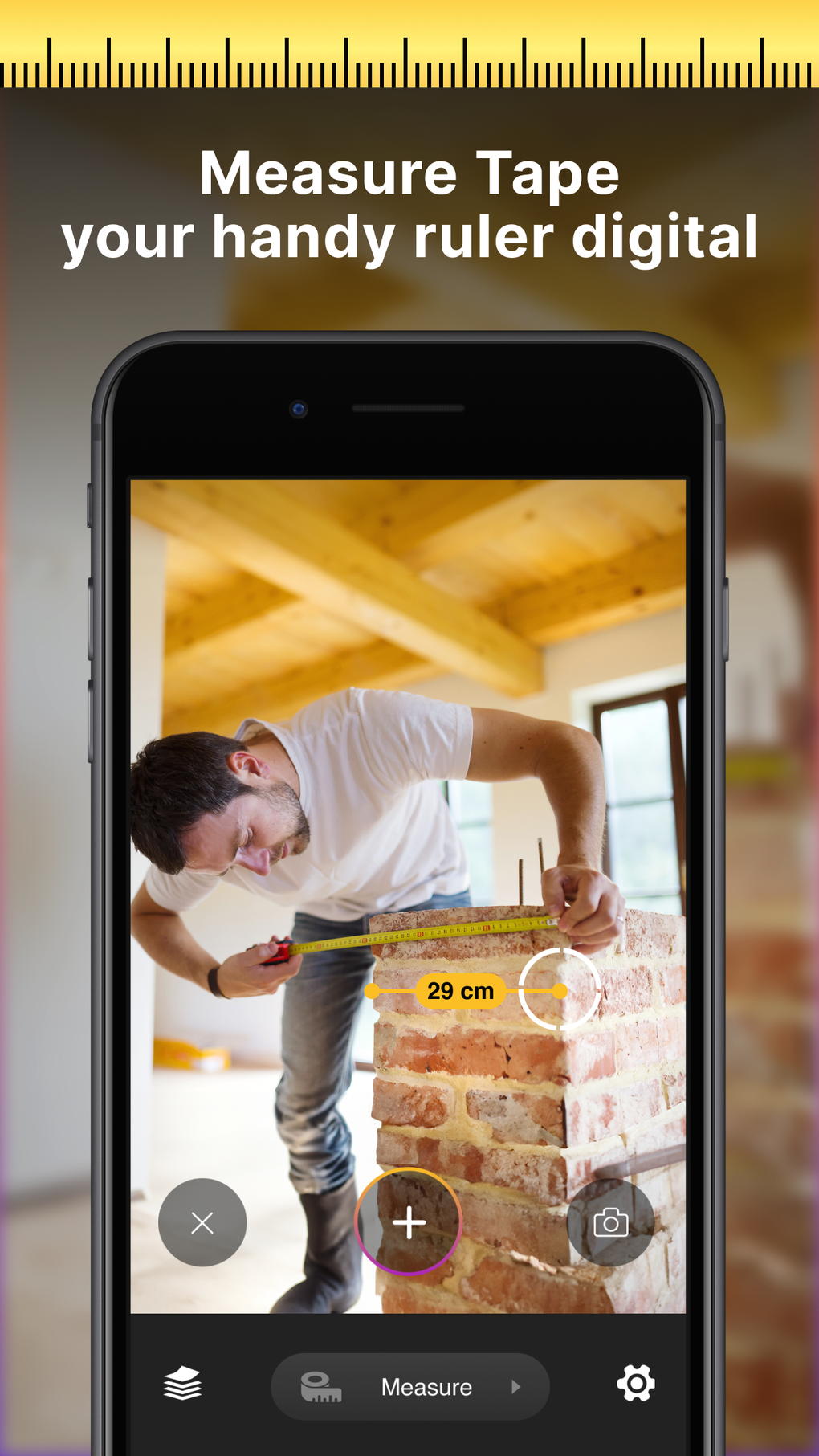 Measuring Tape: Digital Ruler for iPhone - Download