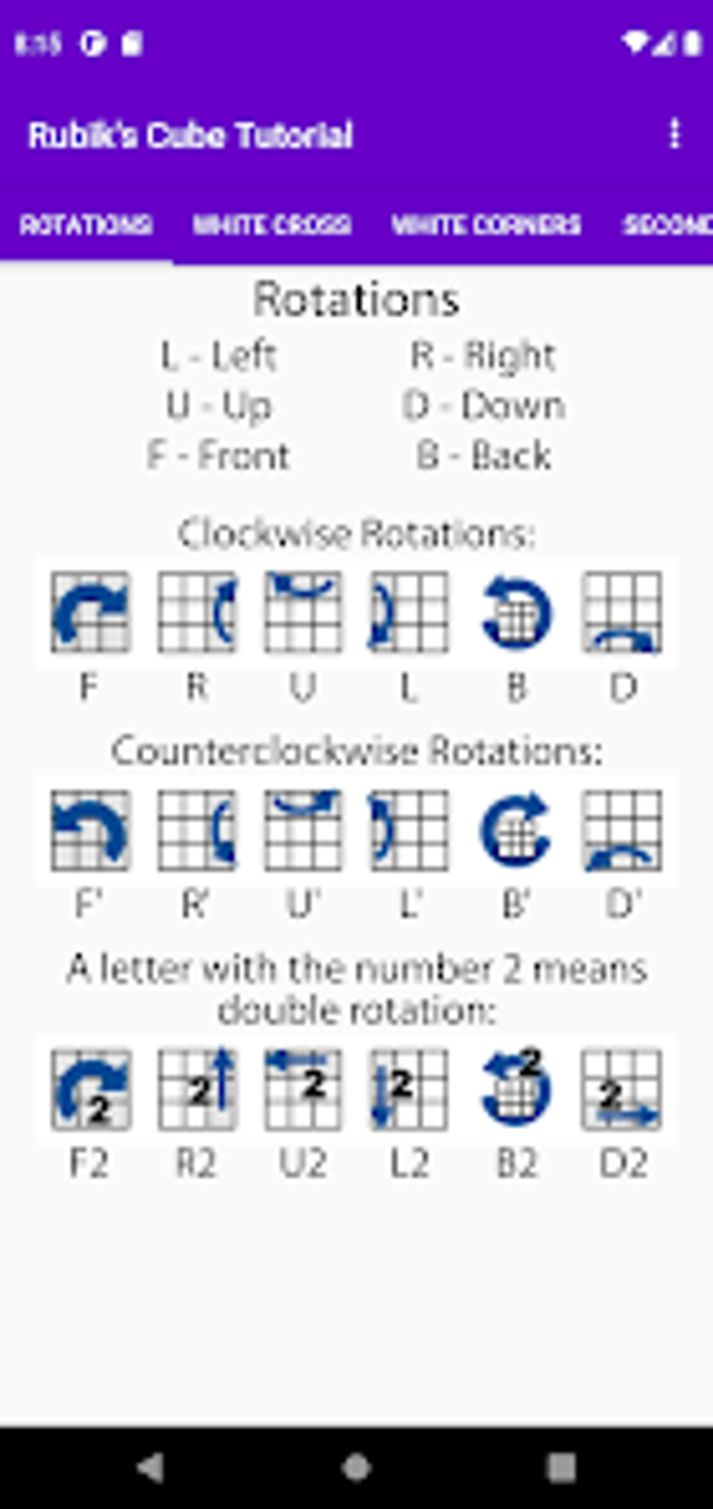 comment faire un rubik's cube application