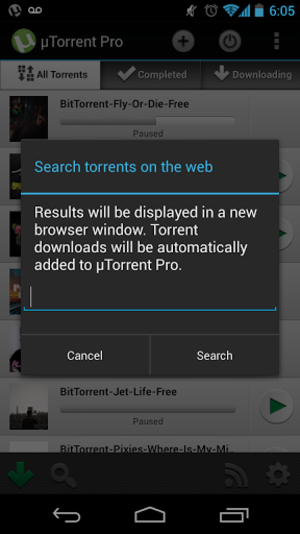 utorrent pro app free download for android