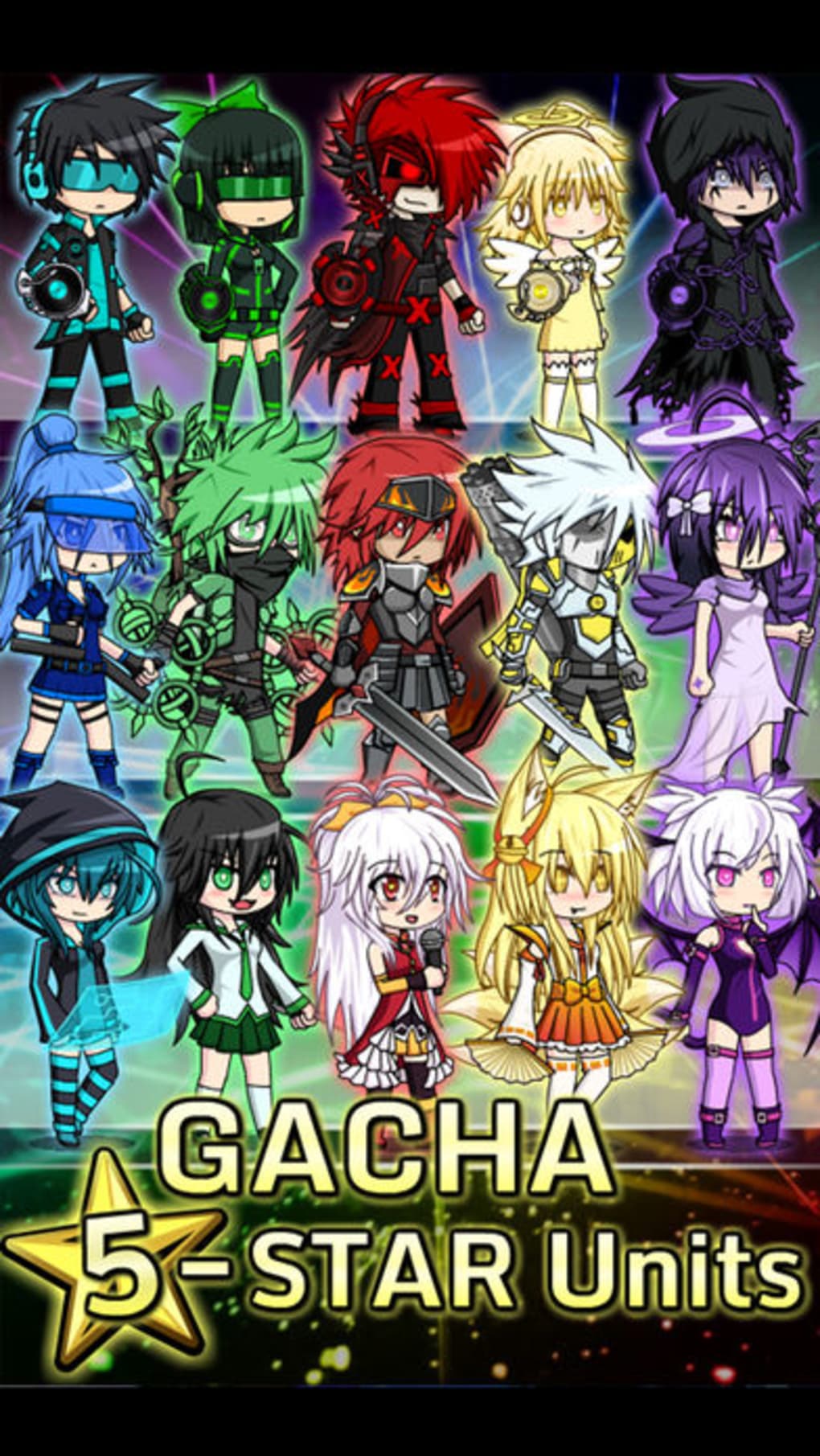 Gacha World: All Characters Skills (All Units Unlocked) 