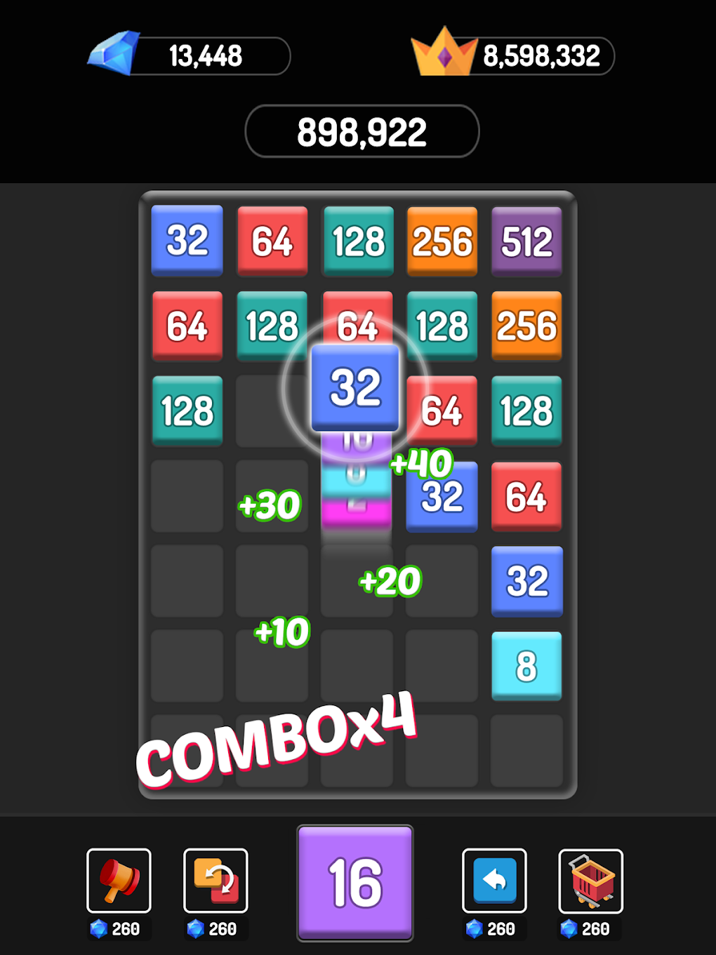 X2 Blocks : 2048 Merge Games для Android — Скачать