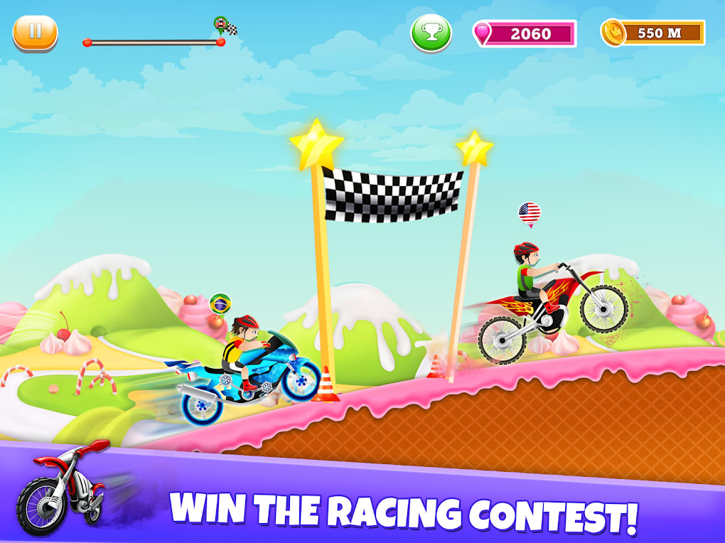 Kids Bike Race-Motorcycle Game for Android - Download