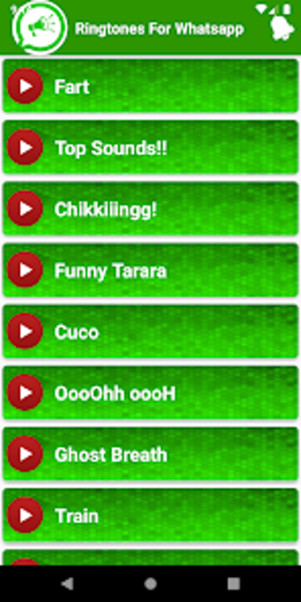 Ringtones For Whatsapp для Android — Скачать