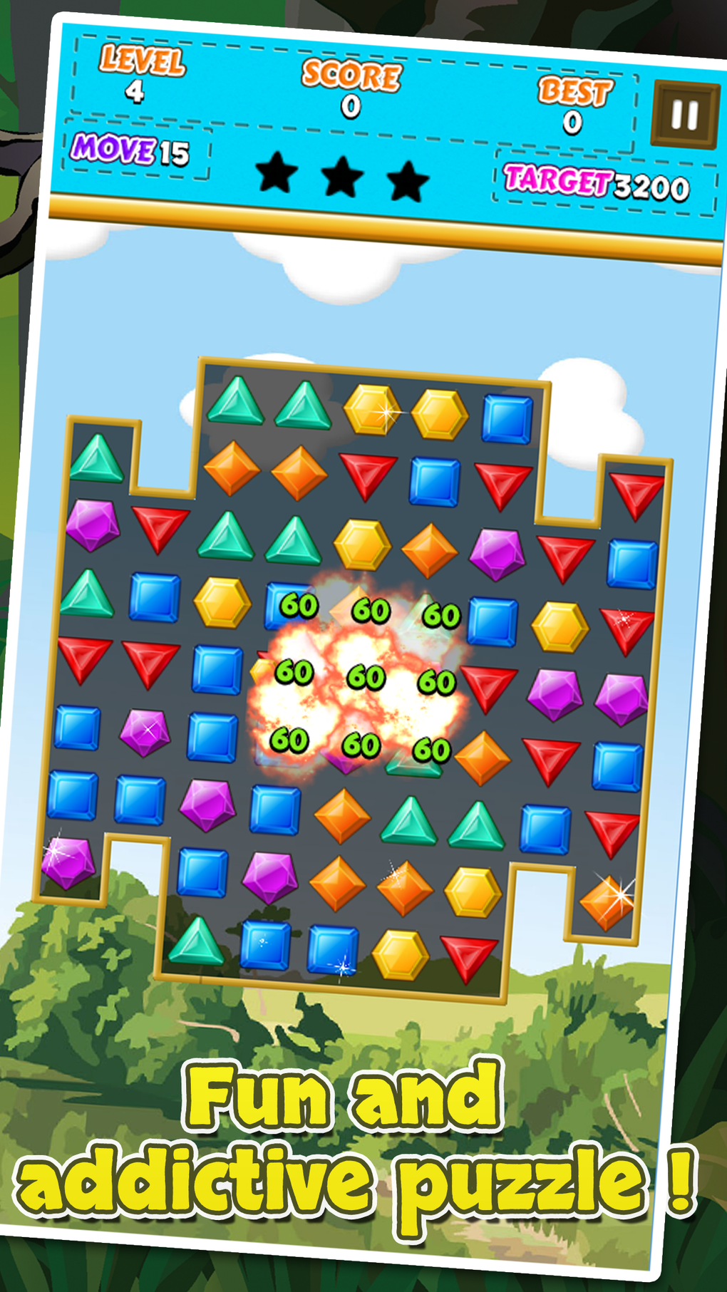 Jewel Star Match 3 game для iPhone — Скачать