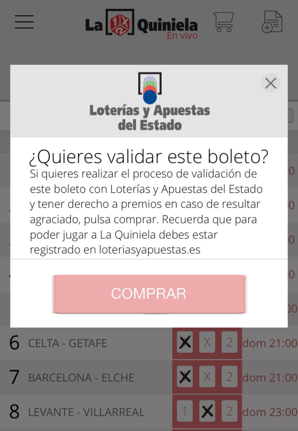 Quiniela App Oficial de LaLiga y SELAE para Android - Descargar