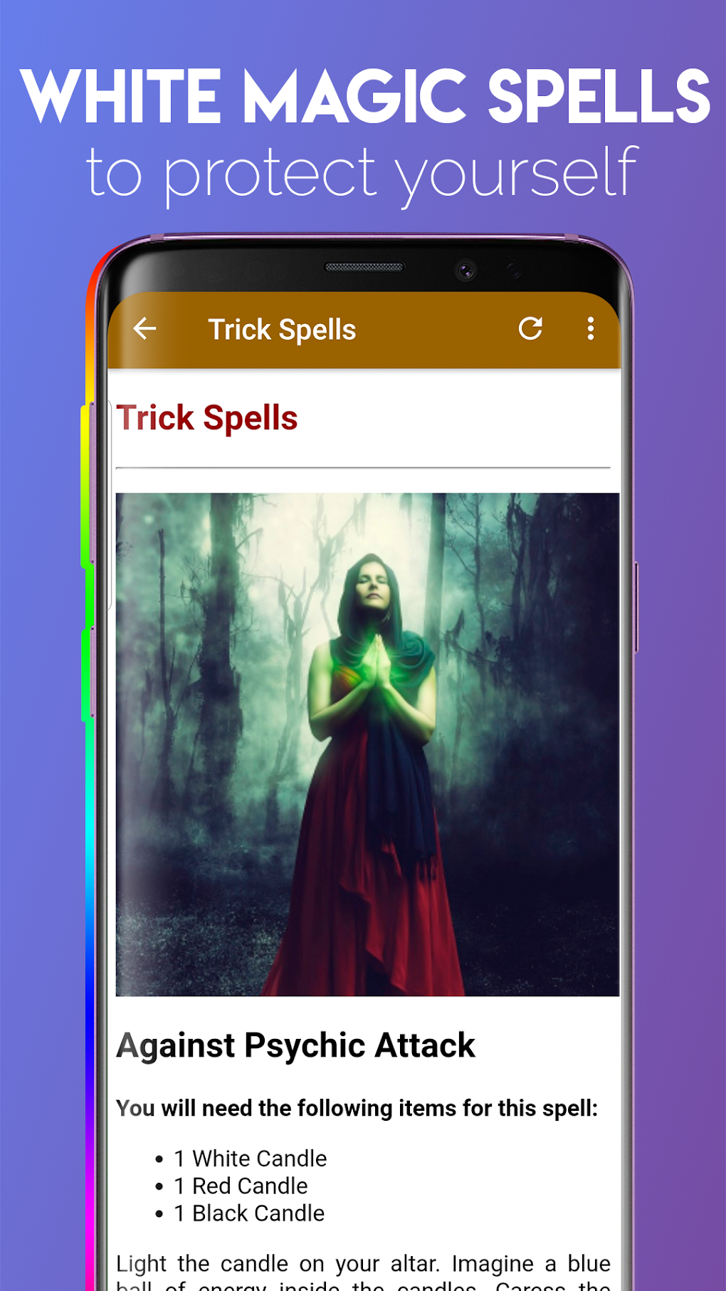 White Magic Spells для Android — Скачать