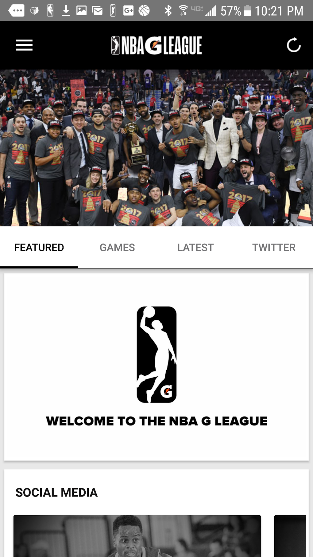 NBA G League APK для Android — Скачать