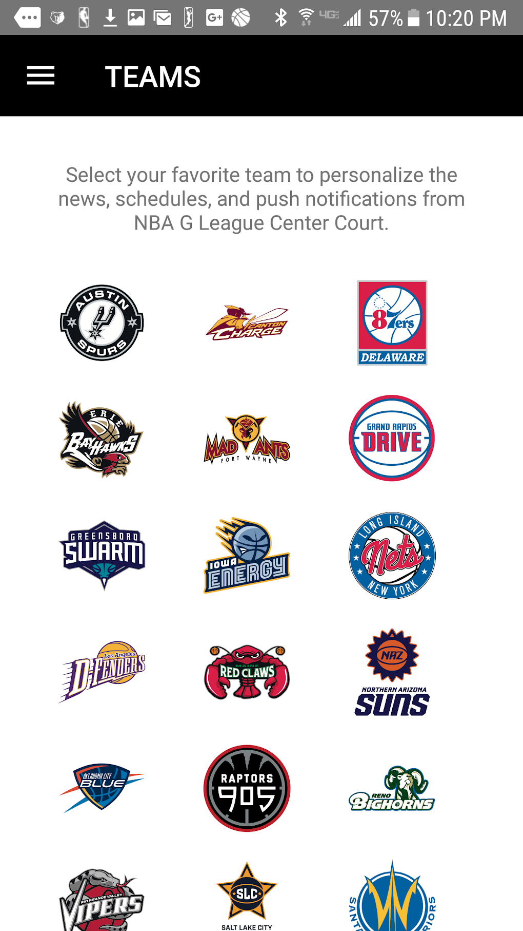 NBA G League APK для Android — Скачать