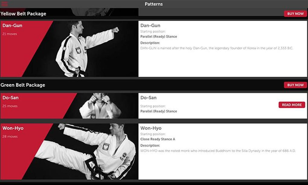 Taekwon-Do ITF Patterns With M APK For Android - Download