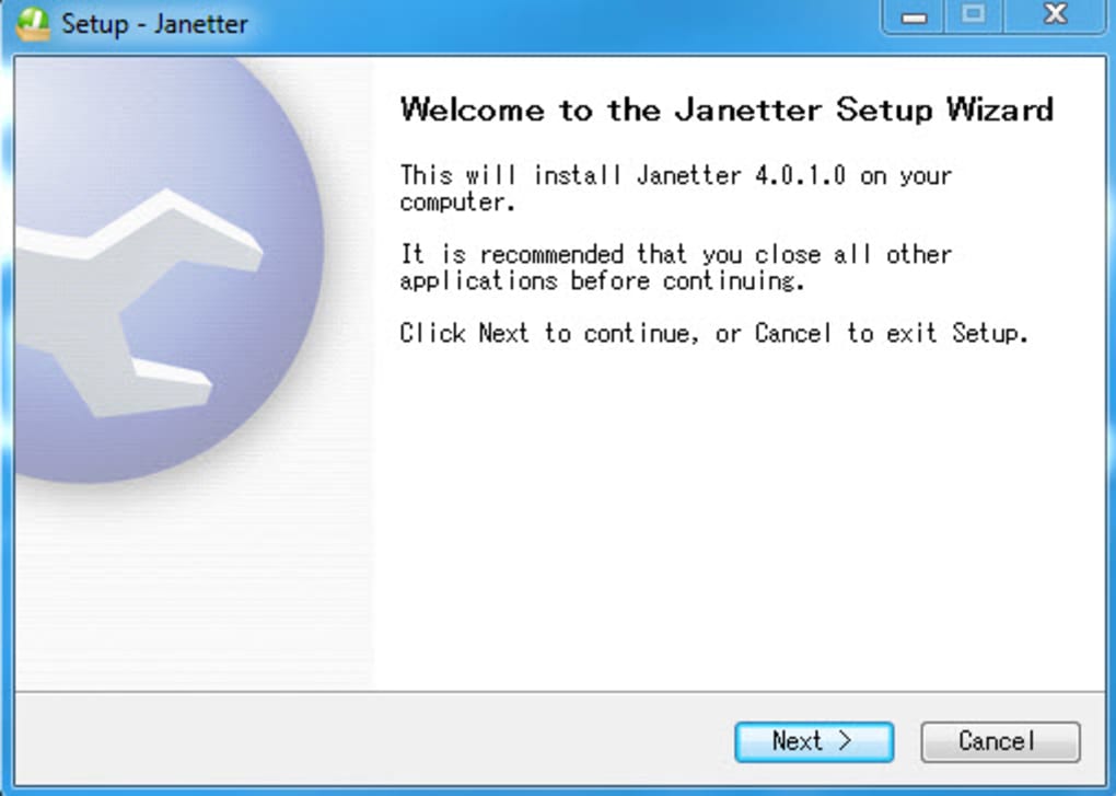 janetter desktop app log in