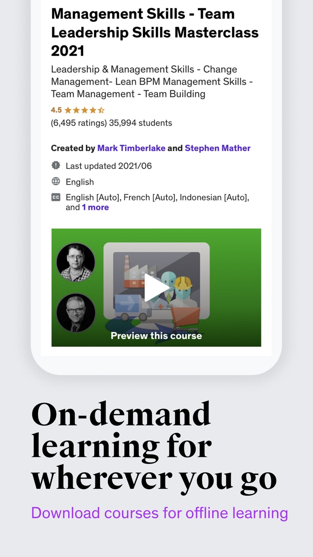 Udemy Business for iPhone - Download