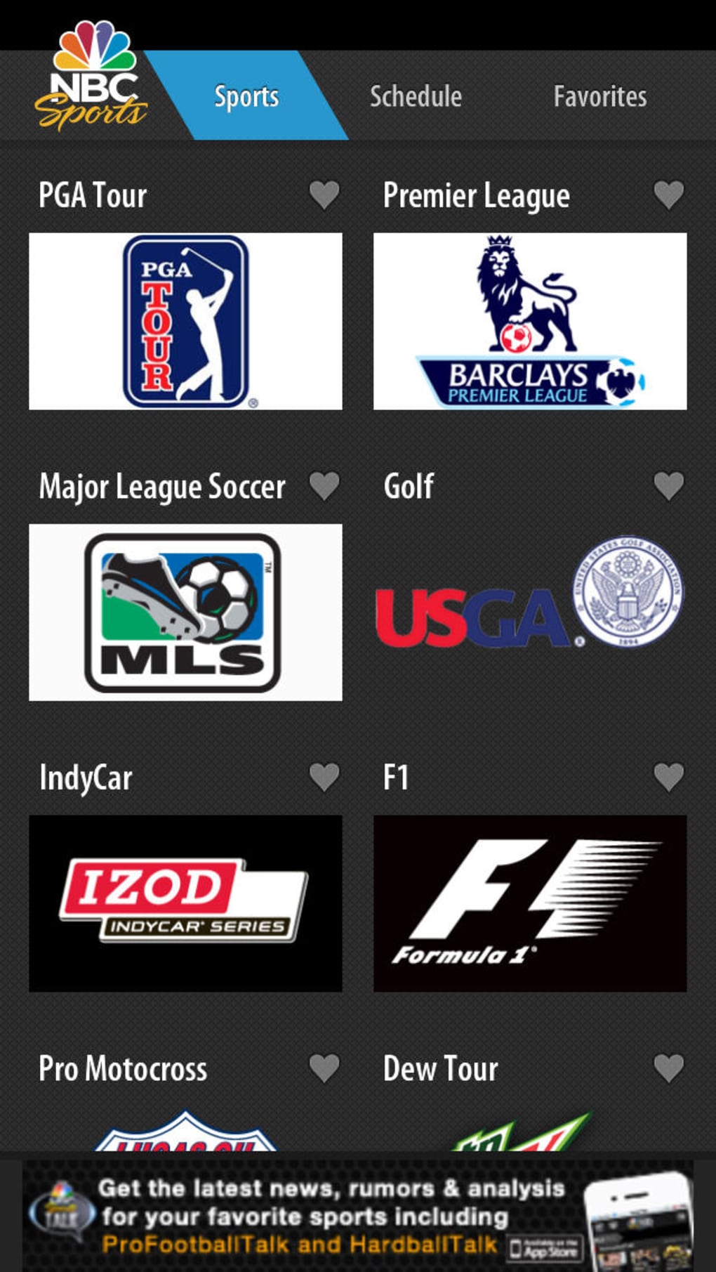 NBC Sports for iPhone