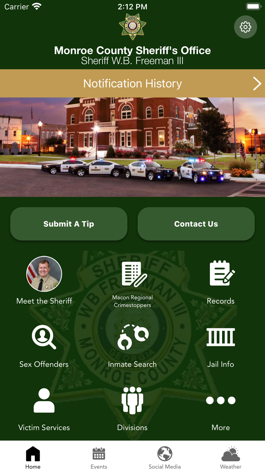 Monroe County Sheriffs Office pour iPhone Télécharger