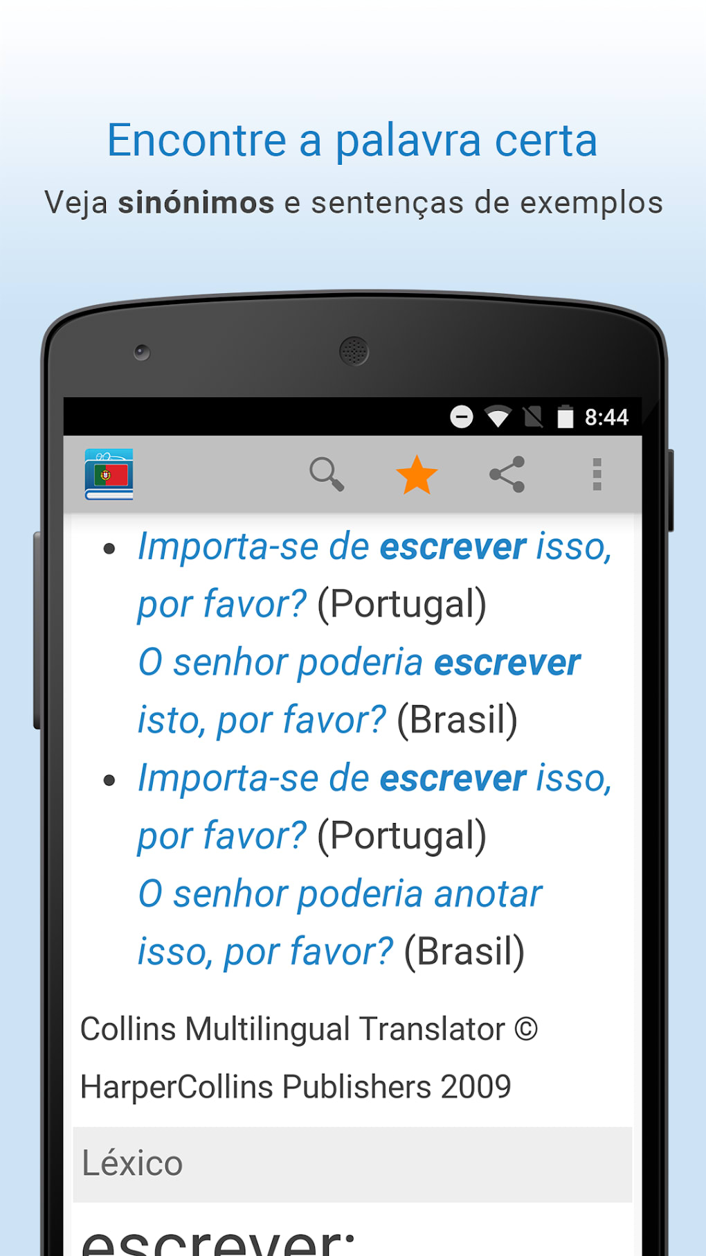 Dicionário Português Para Android Descargar 