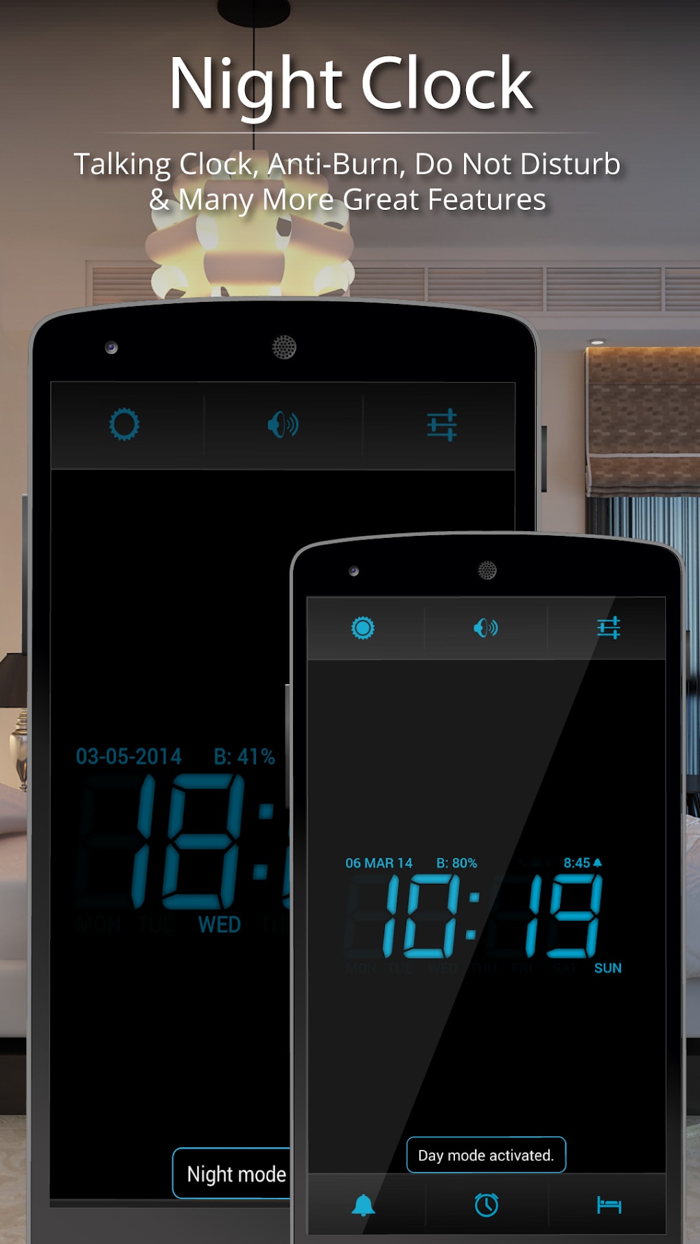 digital alarm clock apk download