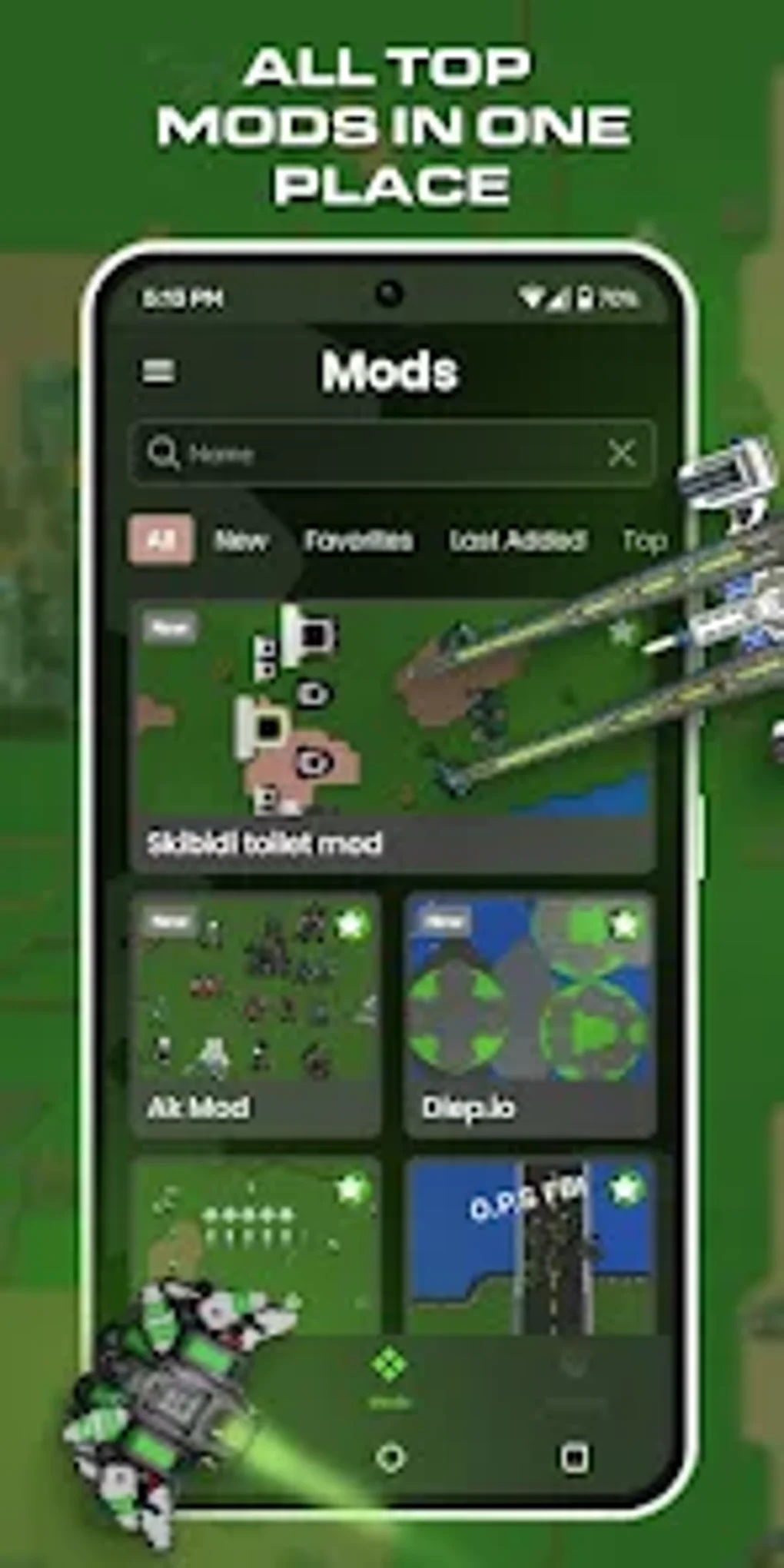 Mods Maps for Rusted Warfare para Android - Descargar