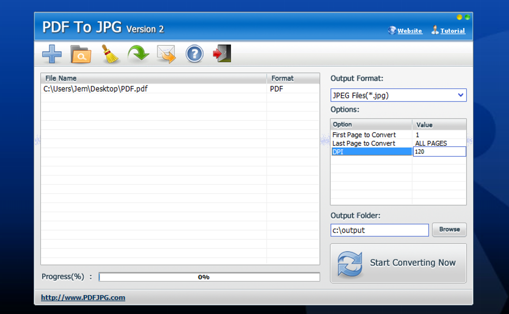covert pdf to jpg software