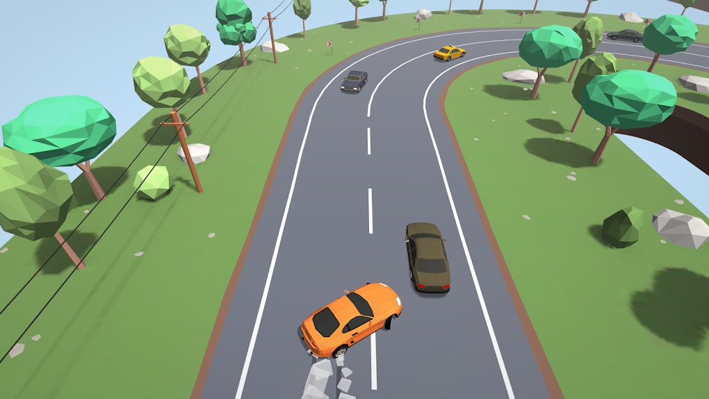 Polygon Drift Endless Traffic Racing - Play Polygon Drift Endless