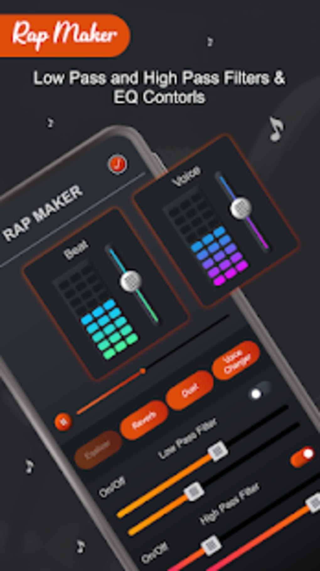 Rap Beat Maker - Recording Studio Android - Download