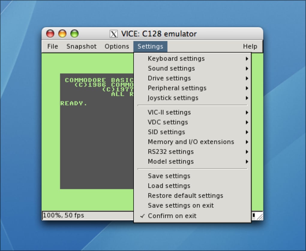 commador 64 emulator mac