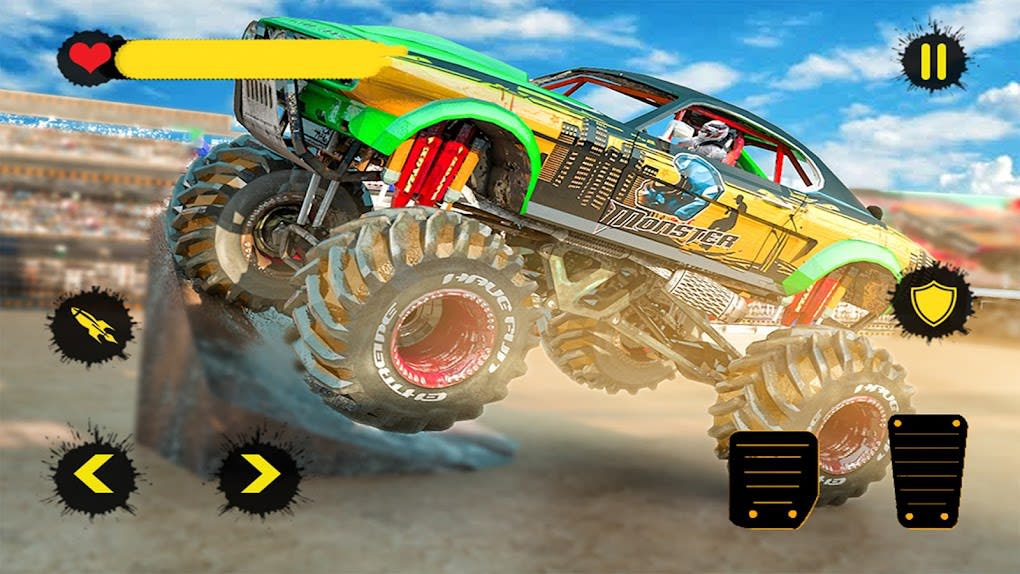 Baixe o Real Monster Truck Derby Games MOD APK v1.18 (Dinheiro