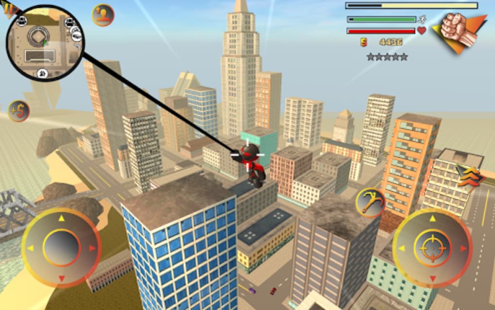 STICKMAN ROPE free online game on