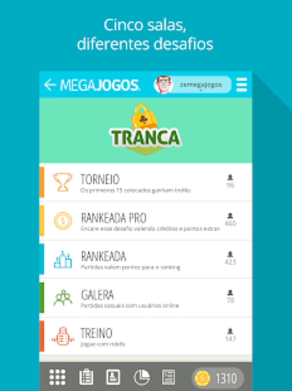 Download Tranca Online - Jogo de Cartas android on PC
