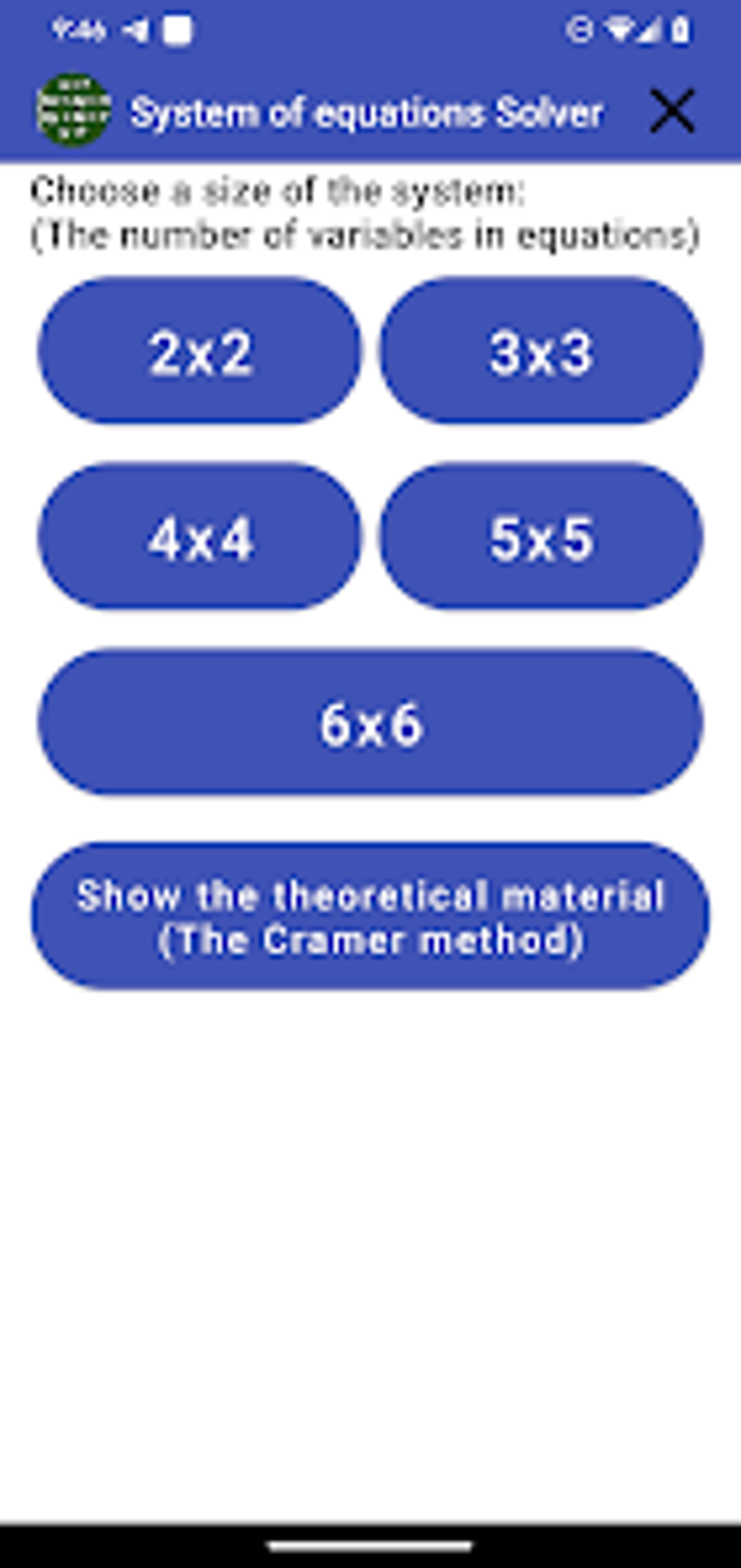 system of equations online solver