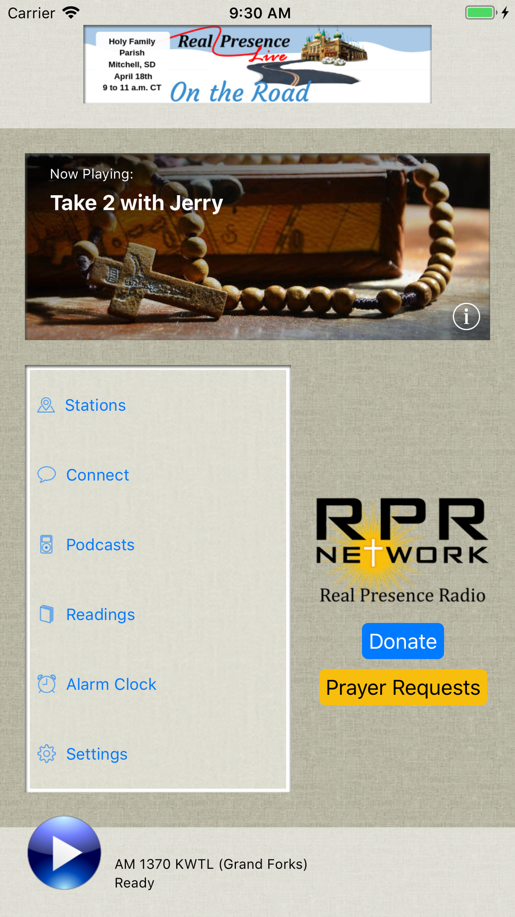 Real Presence Radio for iPhone - Download