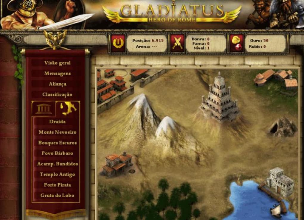 Gladiatus - Jogos Click - Jogos online e download