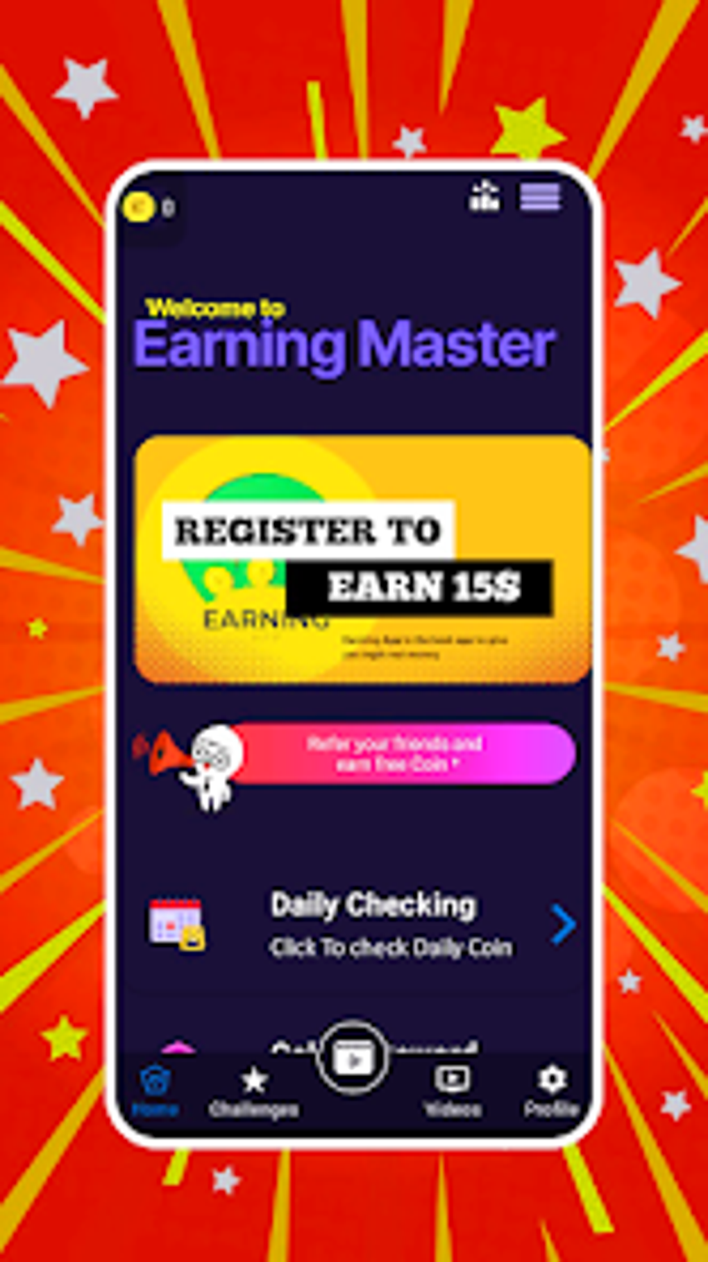 Watch Video And Earn Money para Android Descargar