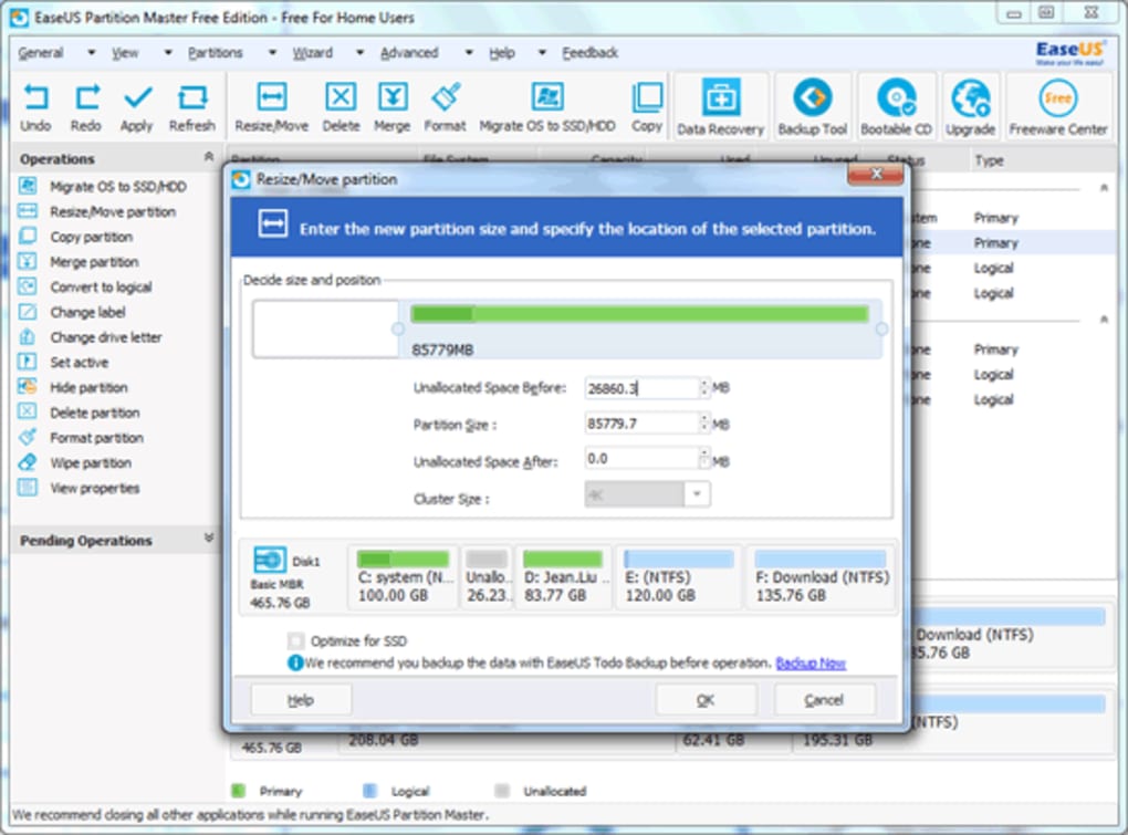 for windows download EASEUS Partition Master 17.9