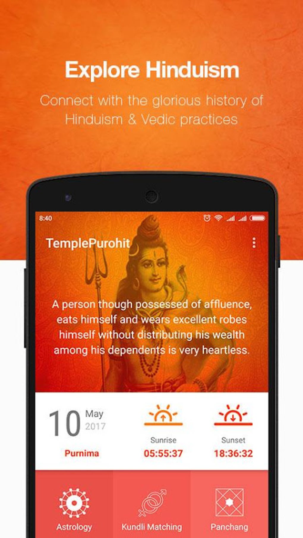 Kundali, Panchang, Hindu Calendar, Mantra, Temples APK для Android — Скачать