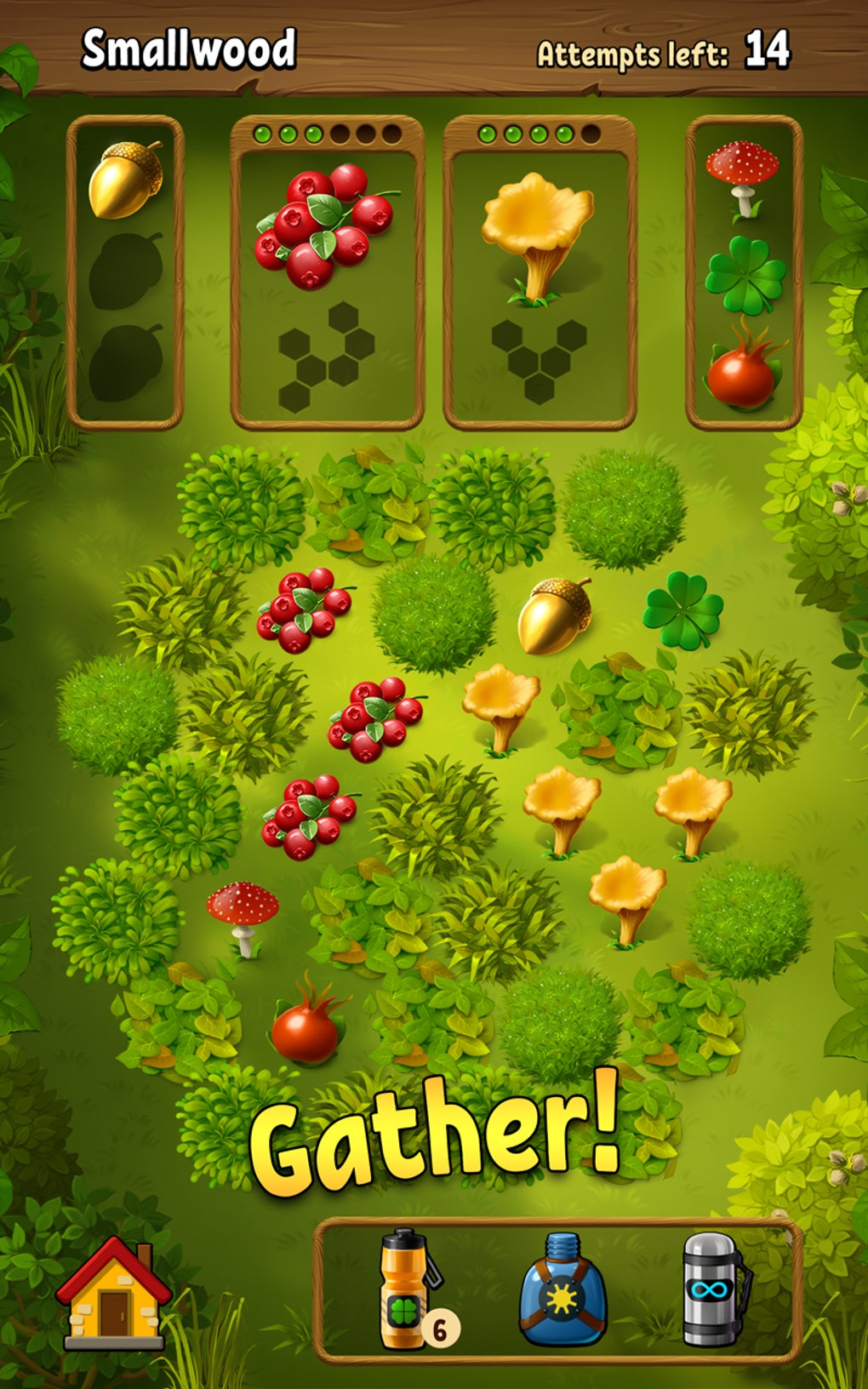 Forest Bounty collect cook для Android — Скачать