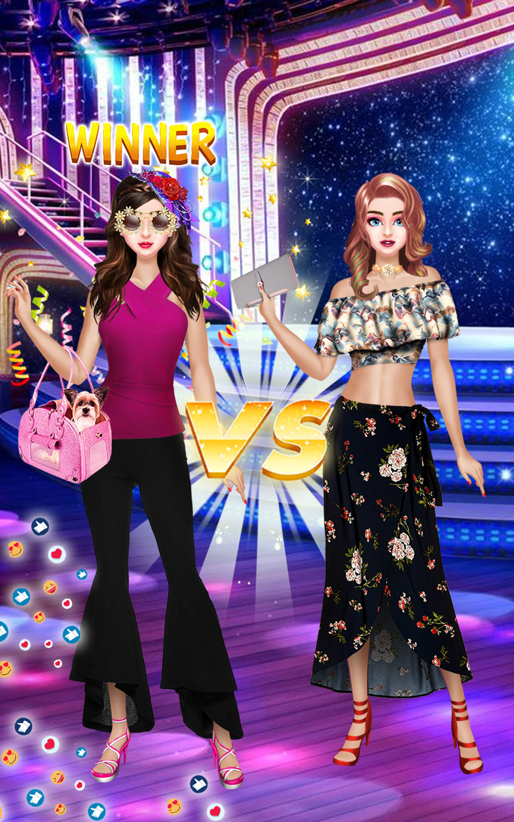 Fashion Show Game: Makeup Game для Android — Скачать