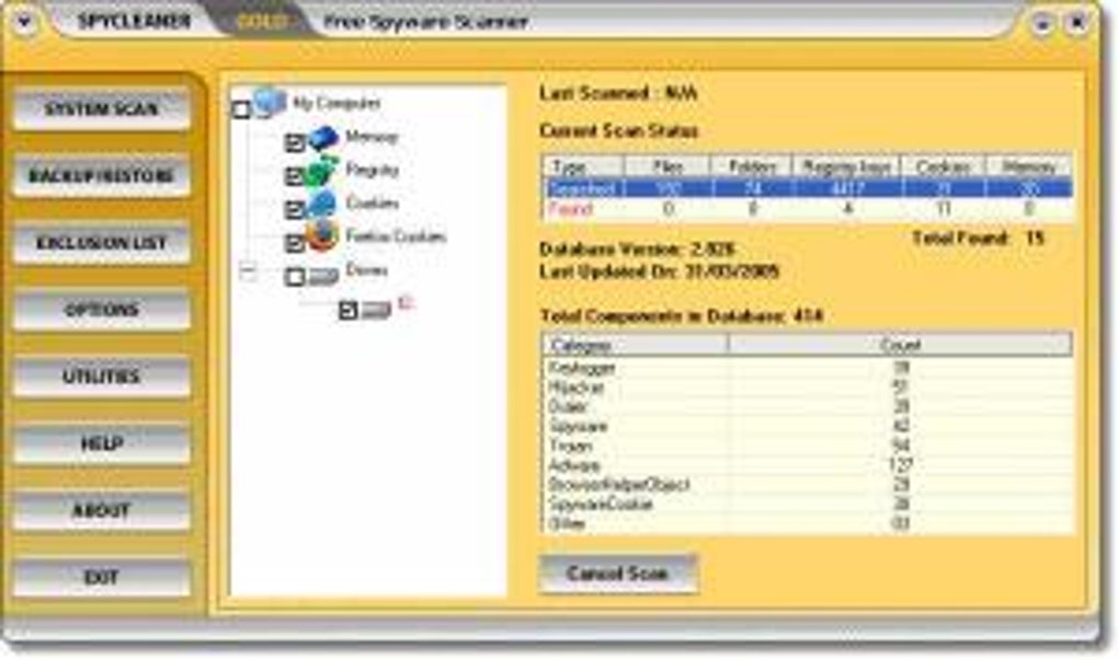 Free Spyware Scanner - Download